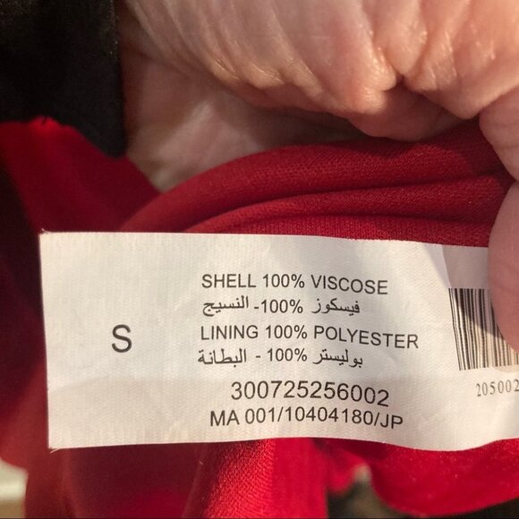 L.O.V. Sz S Oversized Bohemian  Tiered Skirt Balloon Sleeves Lined Maxi Dress - Picture 5 of 11